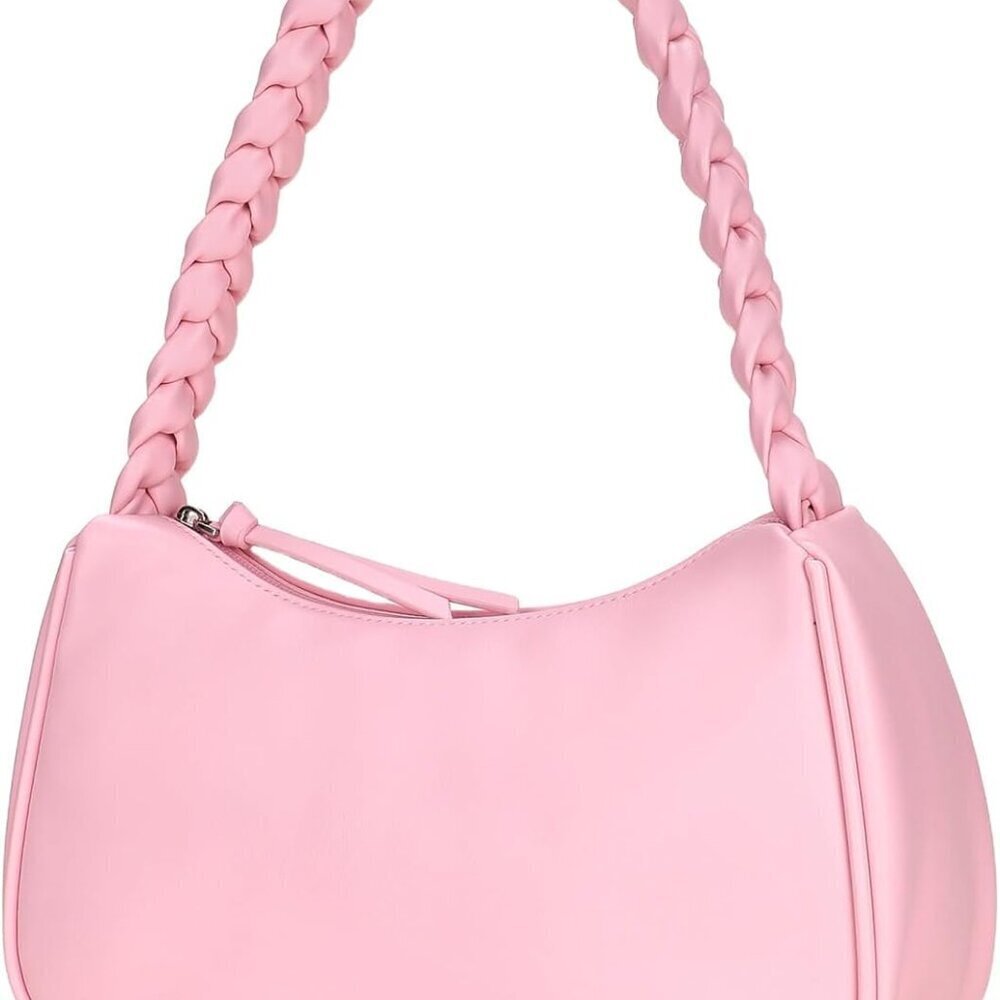 Leather Shoulder Bag Women Small Hobo Purse Clutch with Zipper